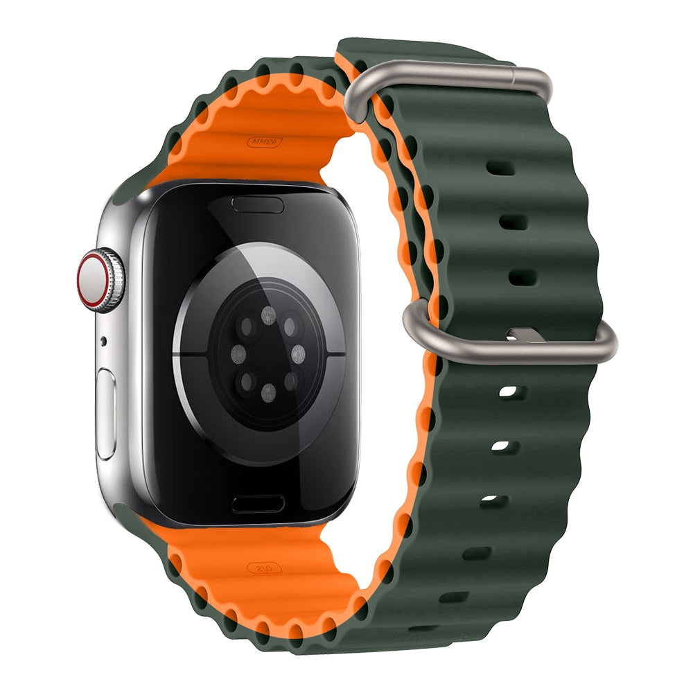 Bracelet orange apple fashion watch